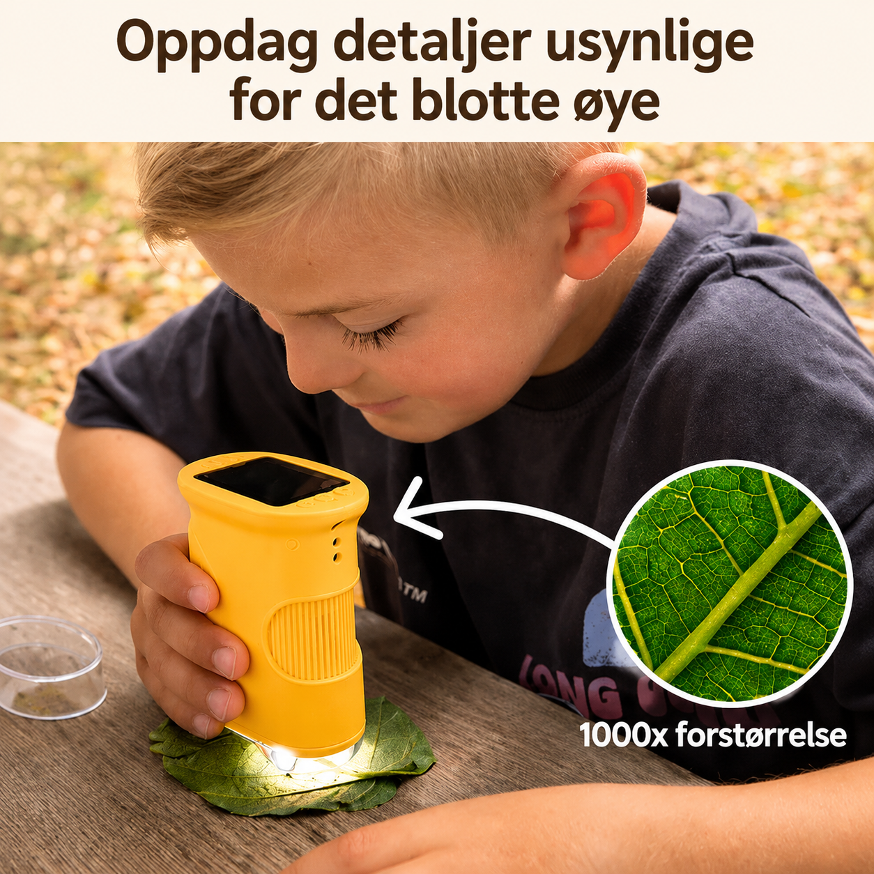 MiniScope™ – For nysgjerrige barn som vil utforske verden