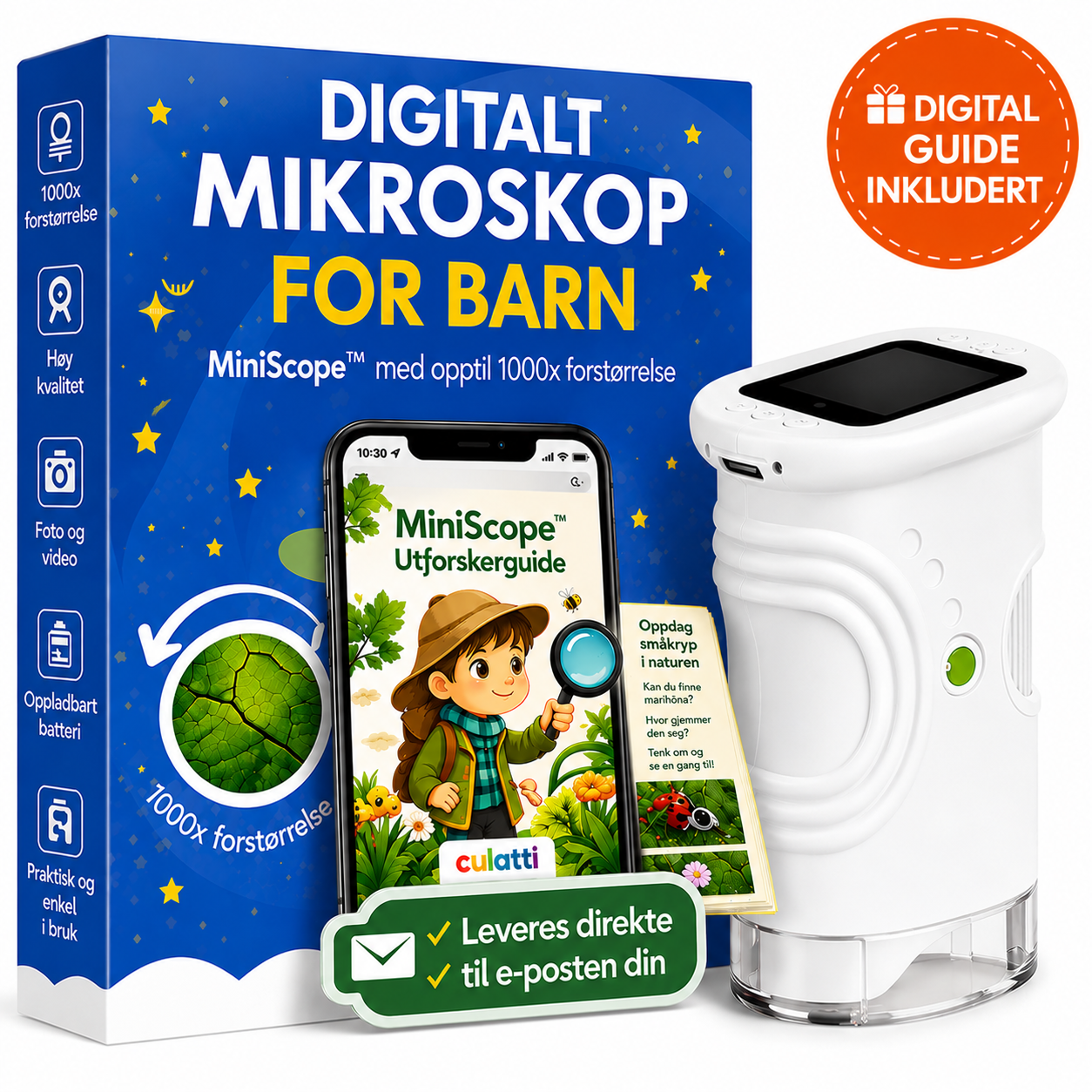 MiniScope™ – For nysgjerrige barn som vil utforske verden