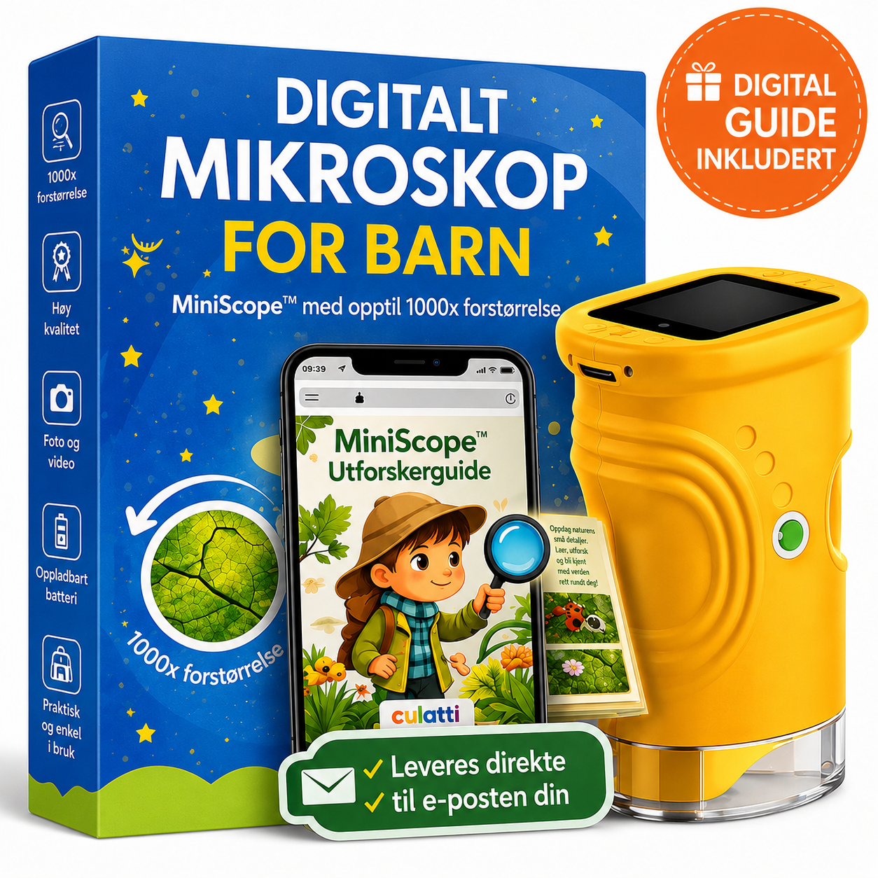 MiniScope™ – For nysgjerrige barn som vil utforske verden