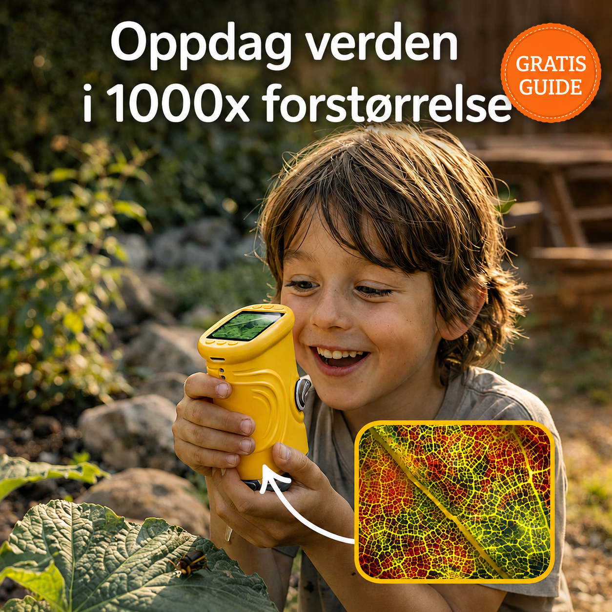 MiniScope™ – For nysgjerrige barn som vil utforske verden