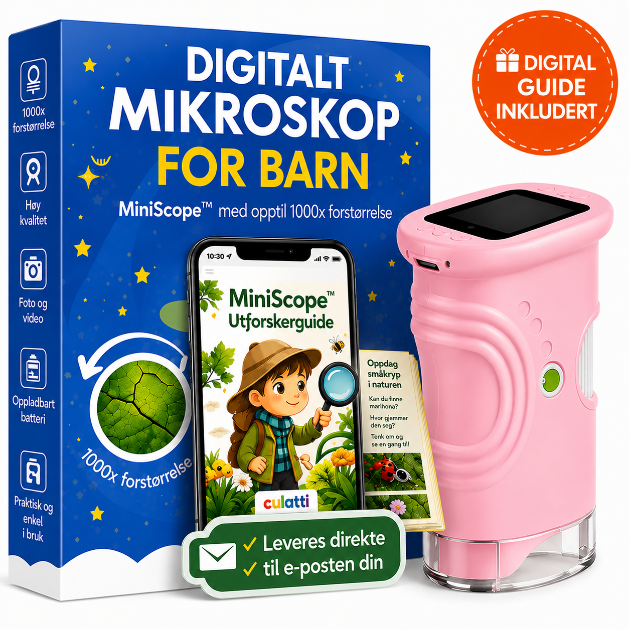 MiniScope™ – For nysgjerrige barn som vil utforske verden